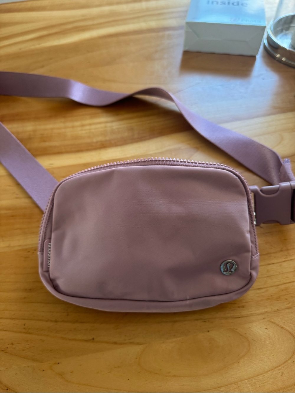 lululemon athletica Dusty Pink Crossbody Belt Bag